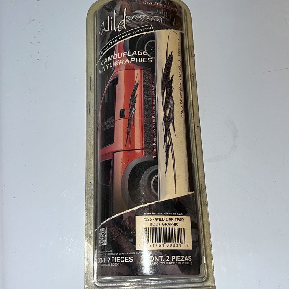 Wildwood doors rally camouflage Wild Oak Tear Camo Pattern Truck Decal Sticker